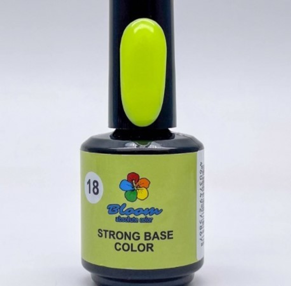 Bloom Strong base color 18, 15 мл