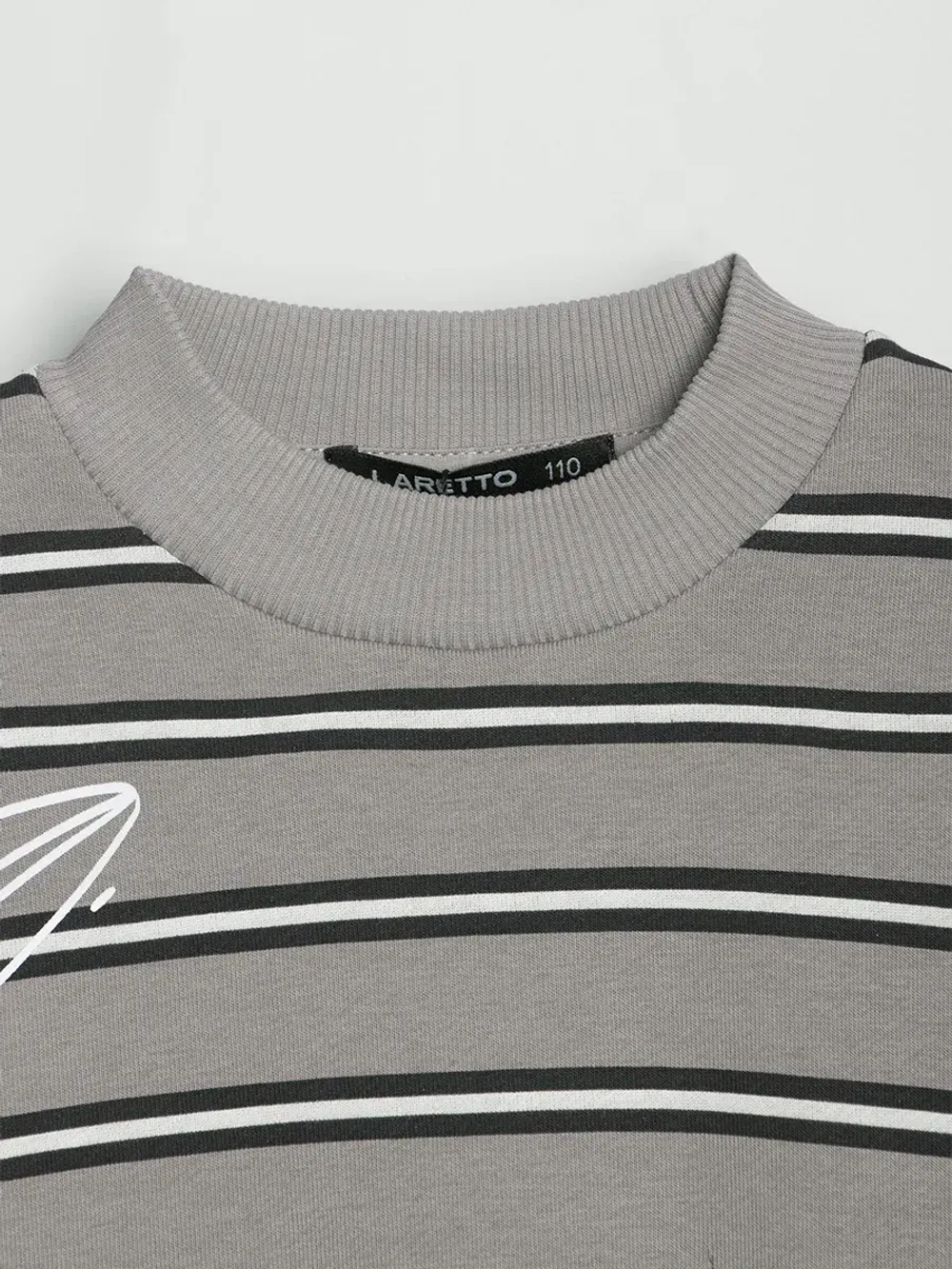 Спортивный костюм для девочки на весну серый оверсайз