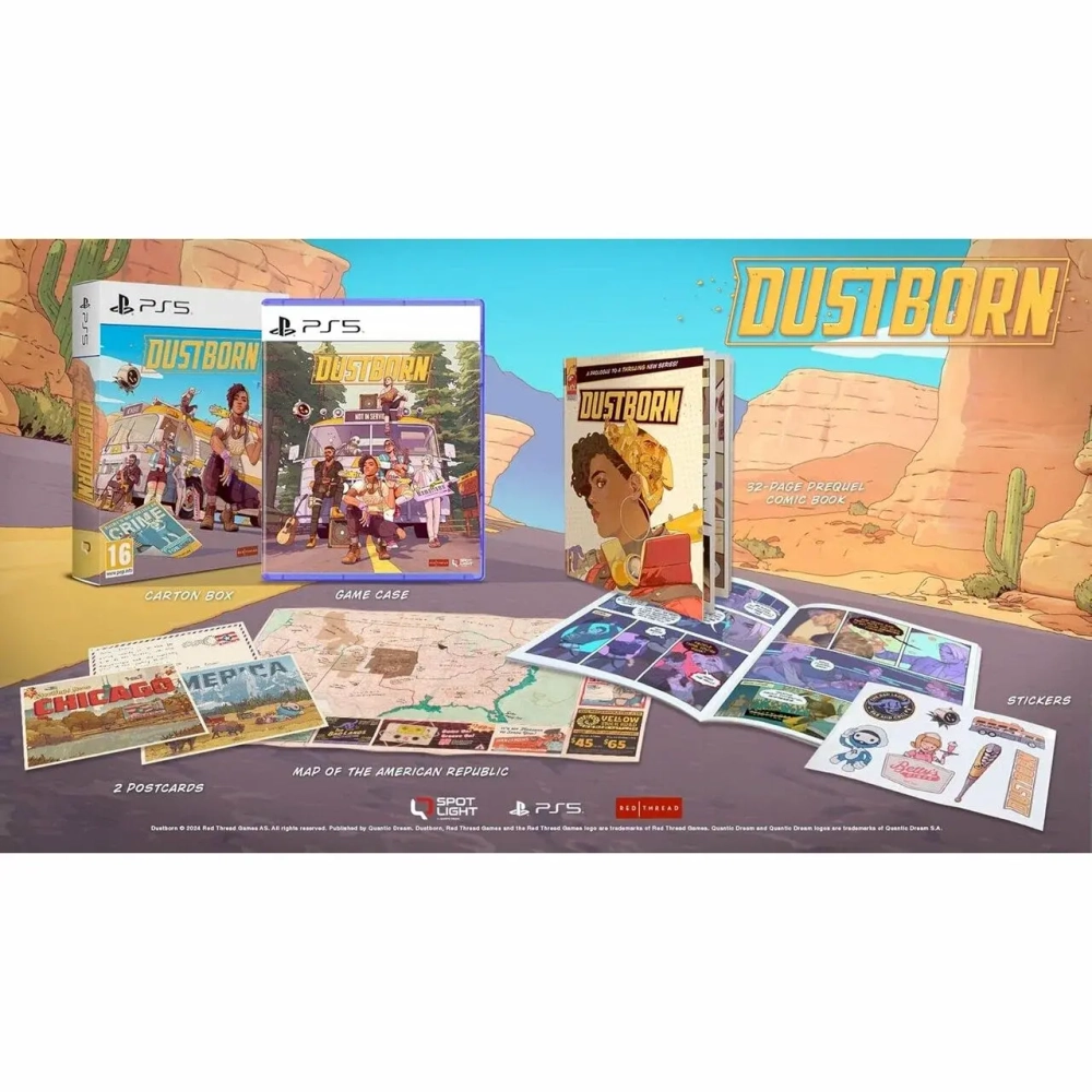 Игра Dustborn Deluxe Edition (PS5, русские субтитры)