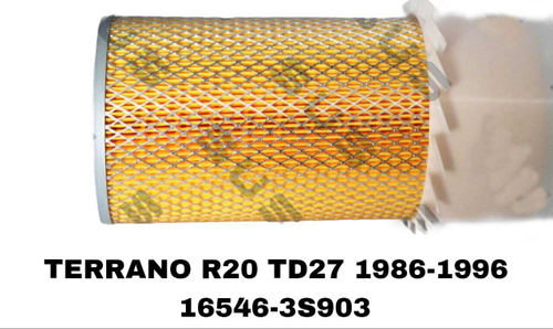 ФИЛЬТРЫ ВОЗДУШНЫЕ TERRANO R20 2.7L,PICK-UP 2.4L