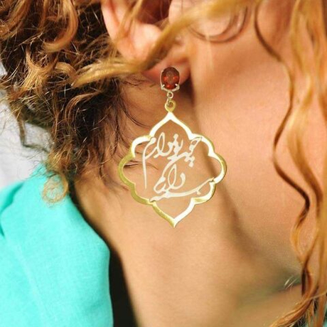 Серебряные серьги Arte Chon To Daram Cpehmeh Daram 20220572 Иран