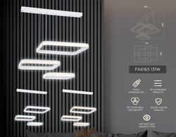 Ambrella Подвесной светодиодный светильник с пультом Original FA6165