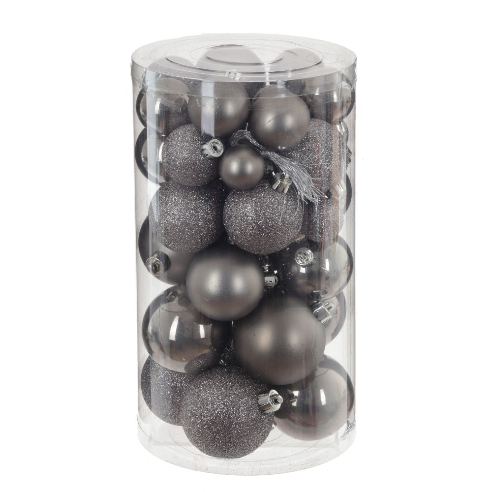GAEM Набор из 40шт Украшение новогоднее "Шар", D 6 см, L6 W6 H7,5 см