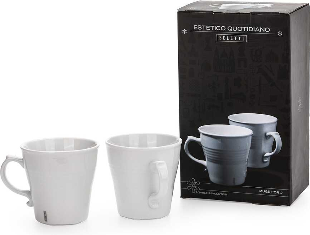 Набор кружек seletti estetico quotidiano, 2 шт., фарфор · арт. fabr 10104