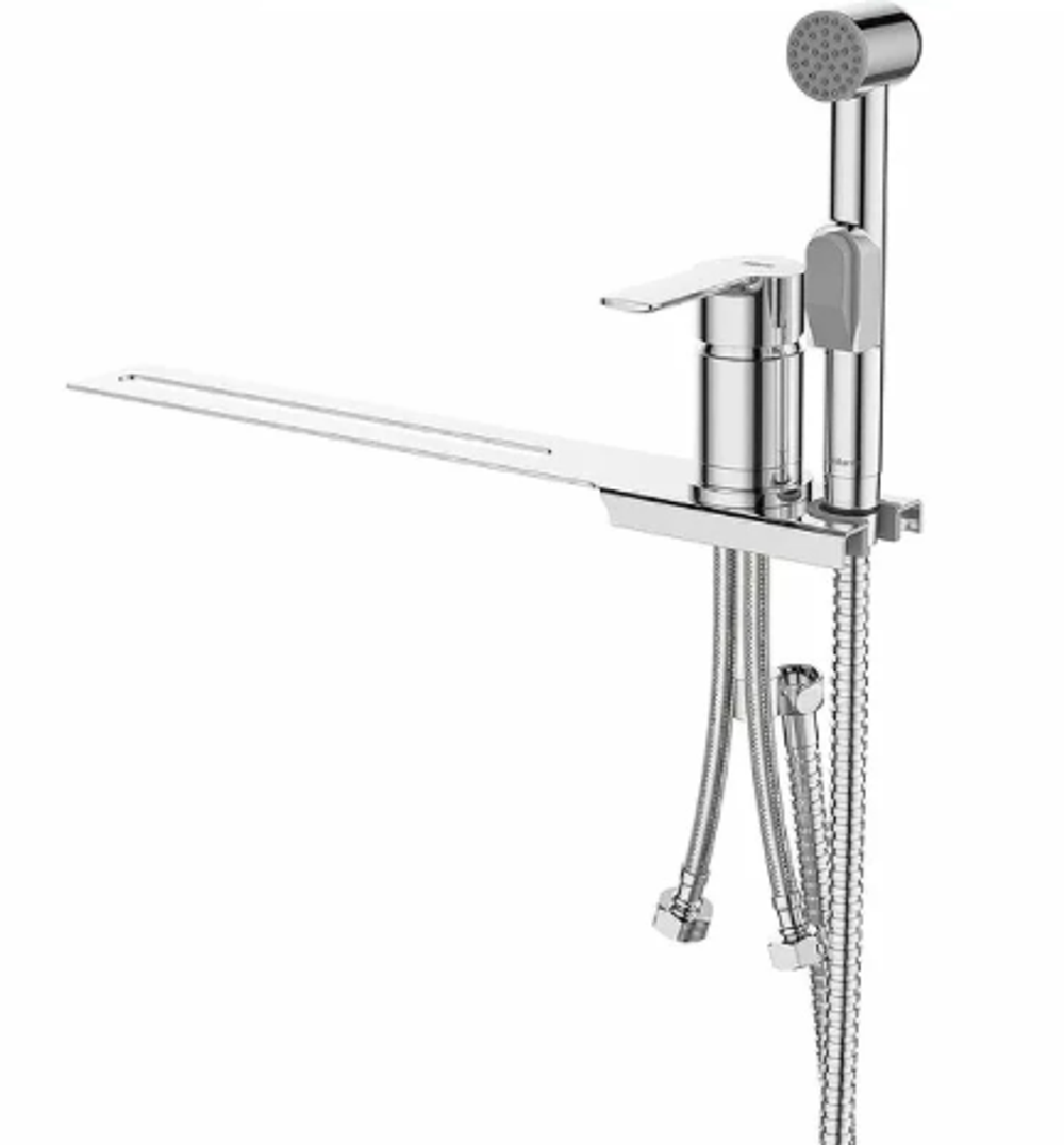 MIL TIDY Смеситель с гигиеническим душем с уст. на унитаз  001SB00M08