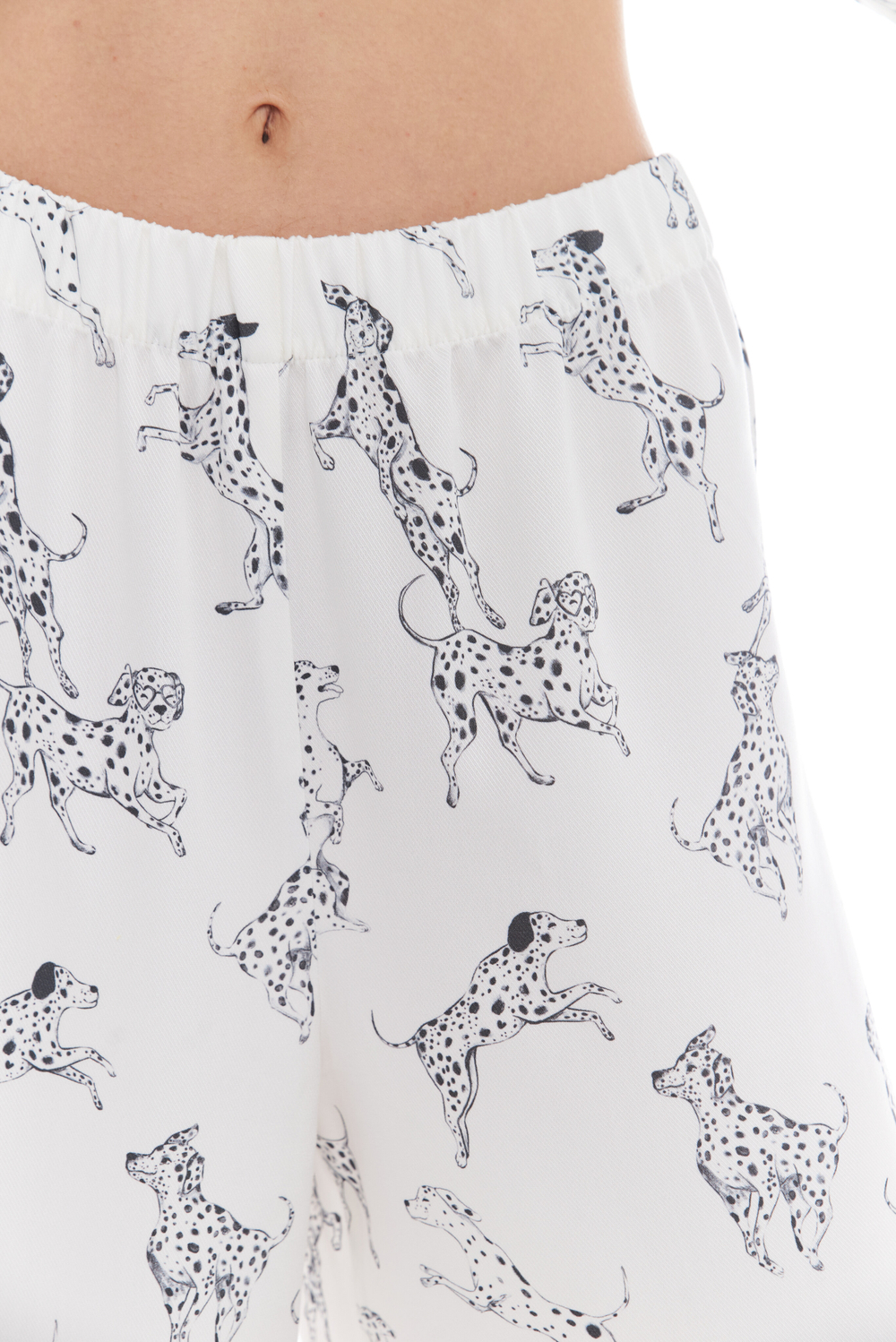 Пижама из вискозы - M размер (тройка)