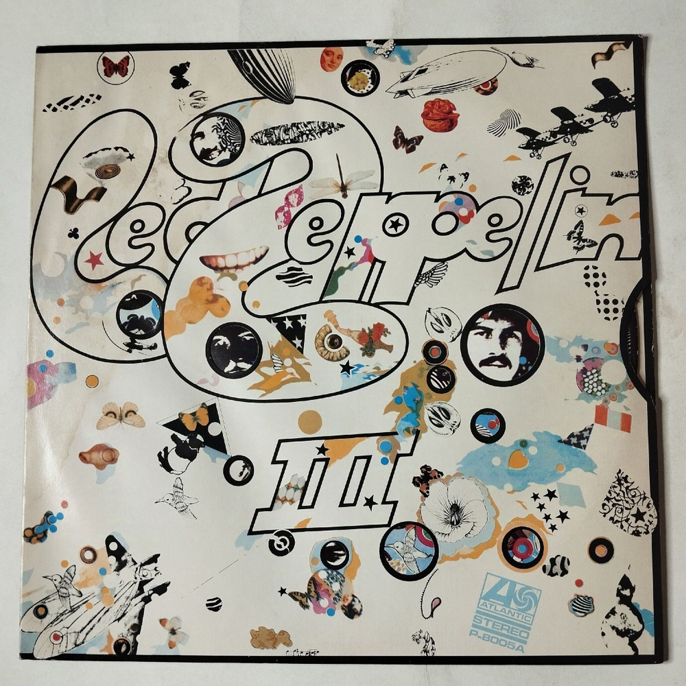 Винтажная виниловая пластинка LP Led Zeppelin III (Japan 1971) (No Obi) P-8005A