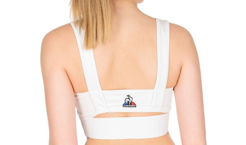 ТОП теннисный Le Coq Sportif Training Perf Brassiere No.3 W - new optical white