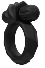 Черное эрекционное виброкольцо Maximus 55 Vibe (Цвет: черный)