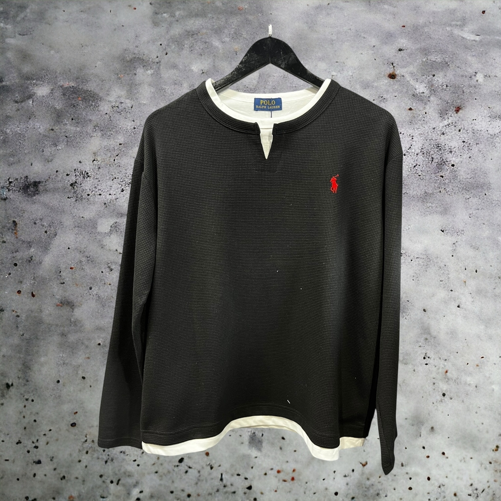 Лонгслив Ralph Lauren #1 • Черный
