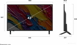 ЖК телевизор LG 43QNED82A6B