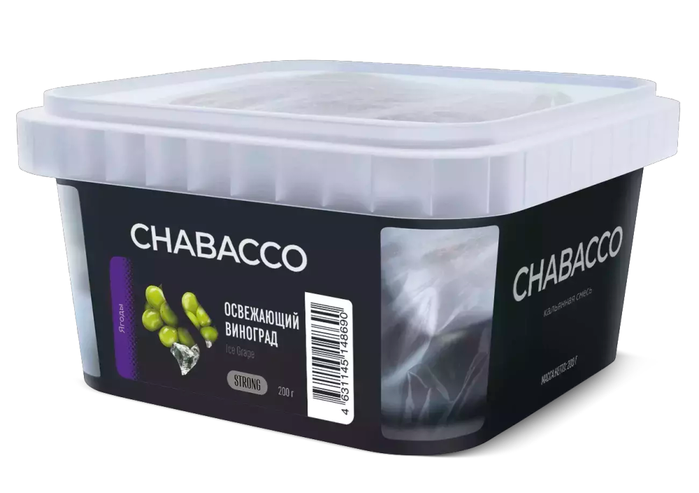 Chabacco Strong - Ice Grape (200g)