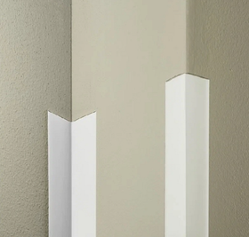 Угол отделочный из ПВХ, белый, 2700х10х10 мм 096579