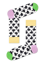 Носки унисекс Thumbs Up Sock с принтом (Размер: 29) (Цвет: черный)