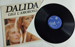Винтажная виниловая пластинка LP Dalida Gigi Lamoroso (Belgium 1974)