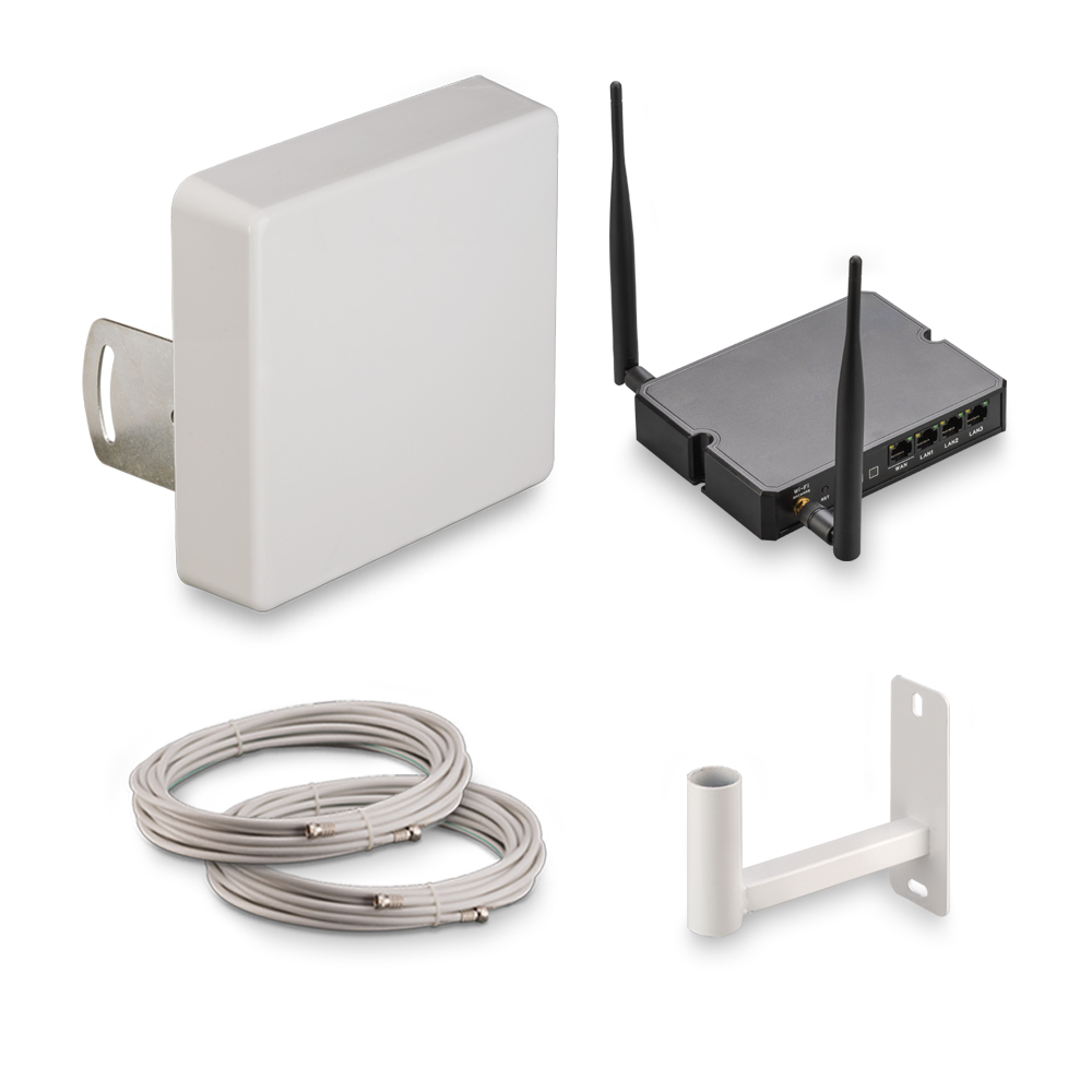 Комплект 3G/4G интернета KSS15 - 1700/2700 МГц, cat.4