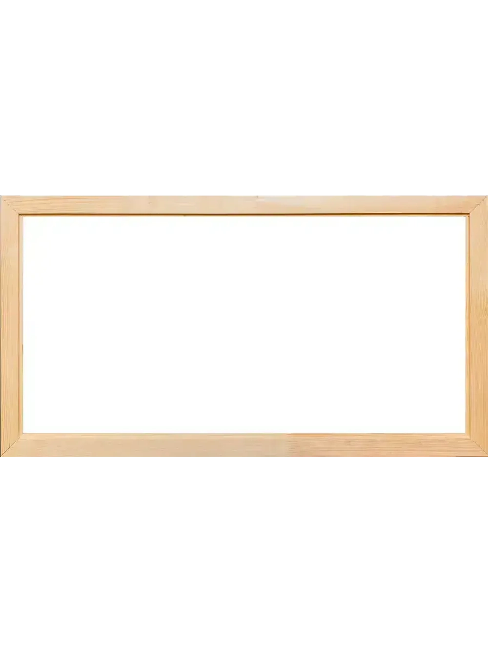 Деревянная рама 30x80 для картин на подрамнике сеч. 40x18