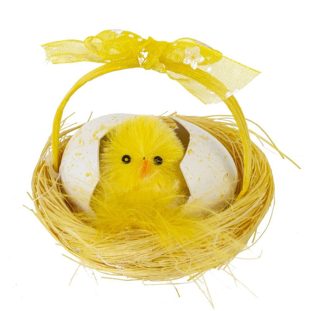 GAEM Набор из 2-х изделий декоративных "Гнездо пасхальное" (5,5*6), L11 W6 H6 см