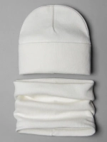 Шапка детская со снудом на осень