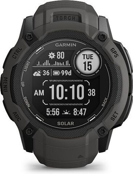 Умные часы Garmin Instinct 2X Solar Графит