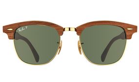 Clubmaster RB 3016M 1181/58 Wood