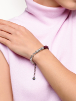 Браслет "Bordo Shine" Silver