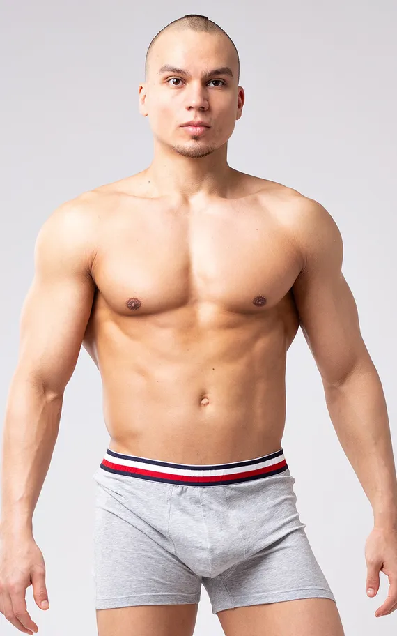 Мужские трусы R-124 Серый