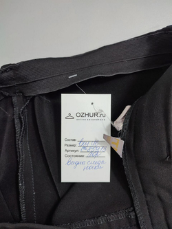 Брюки базовые черные 46 размер