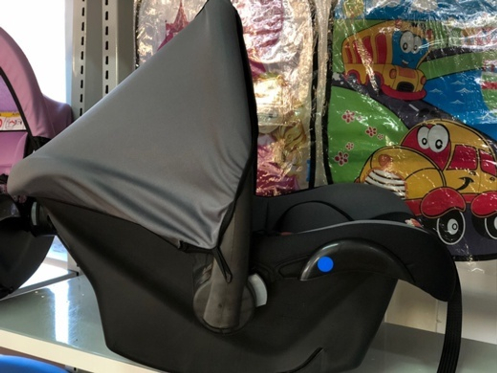 АВТОКРЕСЛО ДЕТСКОЕ 0-13КГ "LITTLE CAR SWEET" серый