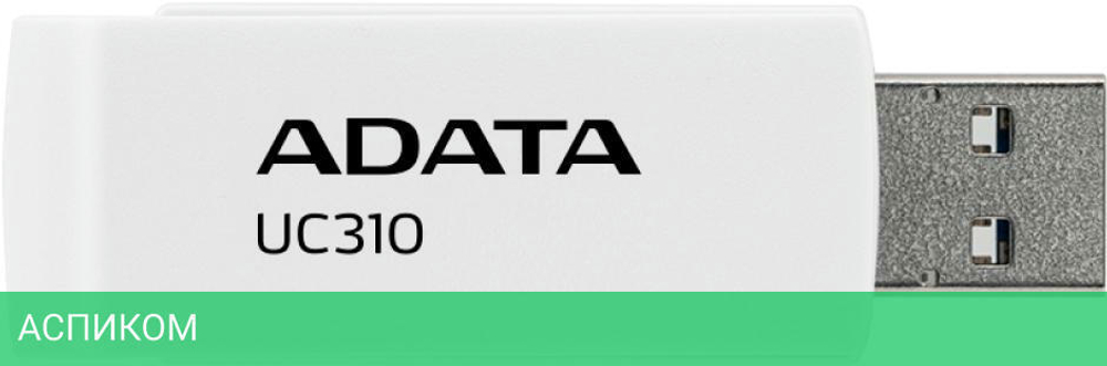 USB Flash-накопитель A-Data UC310-256G-RWH 256GB белый