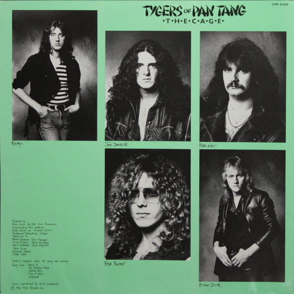 Tygers Of Pan Tang / The Cage (LP)