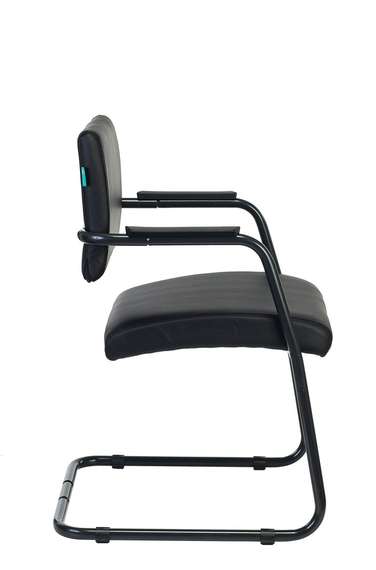 Кресло Бюрократ CH-271N-V черный Leather Black эко.кожа полозья металл черный