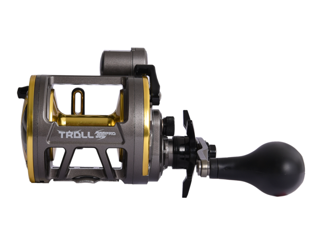 Катушка мультипликаторная Black Side TROLL PRO 300