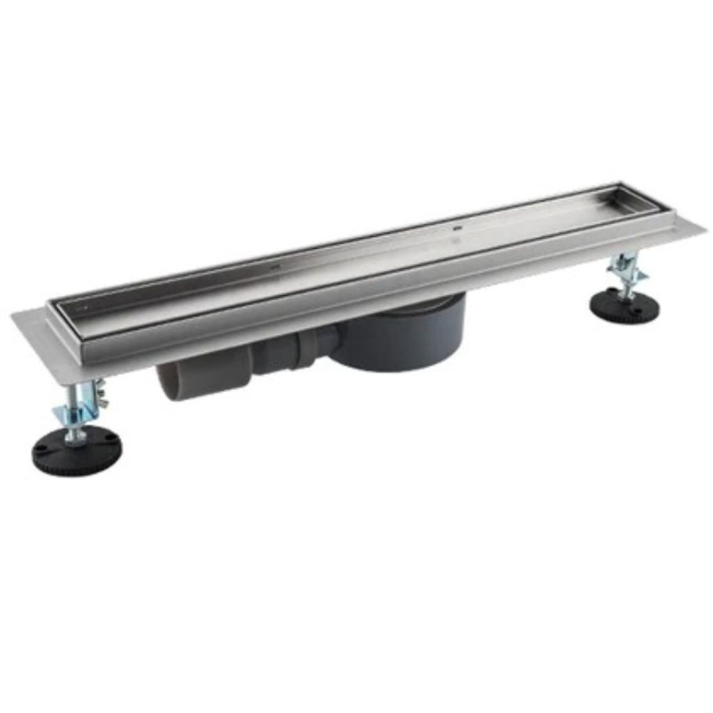 Трап канализационный углов, 40 мм, 700х70 мм, Gappo, нерж сталь, G87007-4