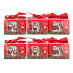 кружка набор 6шт новогодняя (белый)