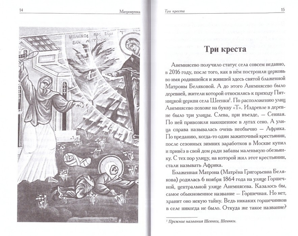 Матронушка. Рассказы о блаженной Матроне Анемнясевской (с приложением акафиста). Игорь Евсин
