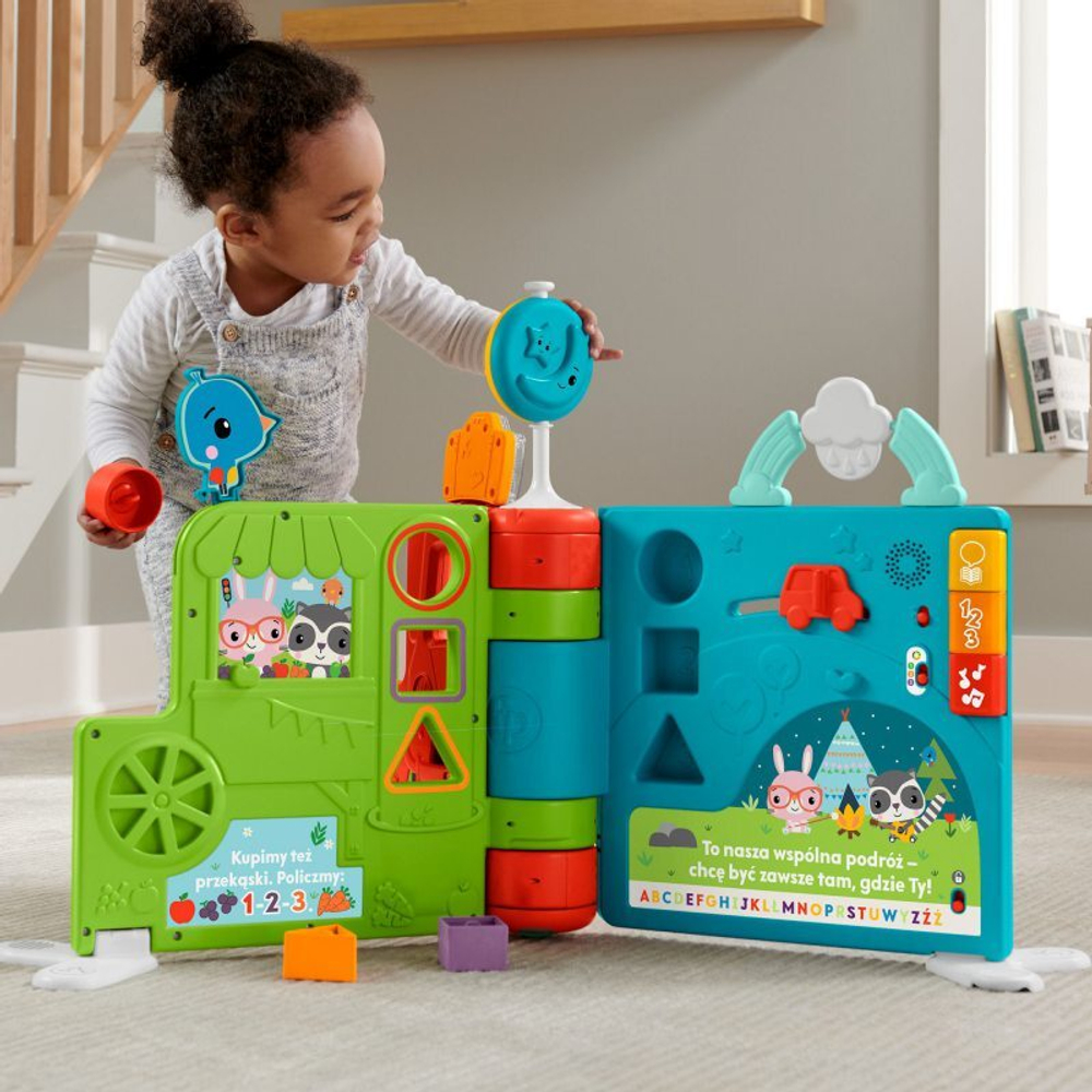Fisher-Price - Образовательная книга Gigax, вер. ПЛ HCL06