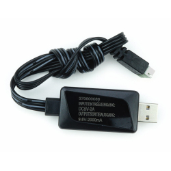 Зарядный USB-кабель Carrera RC 600086 2A для аккумулятора Li-Ion 9,6 В — фото 1