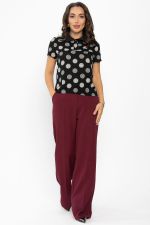 Поло Тренди (черное/круги) Б14092-10М LT Collection