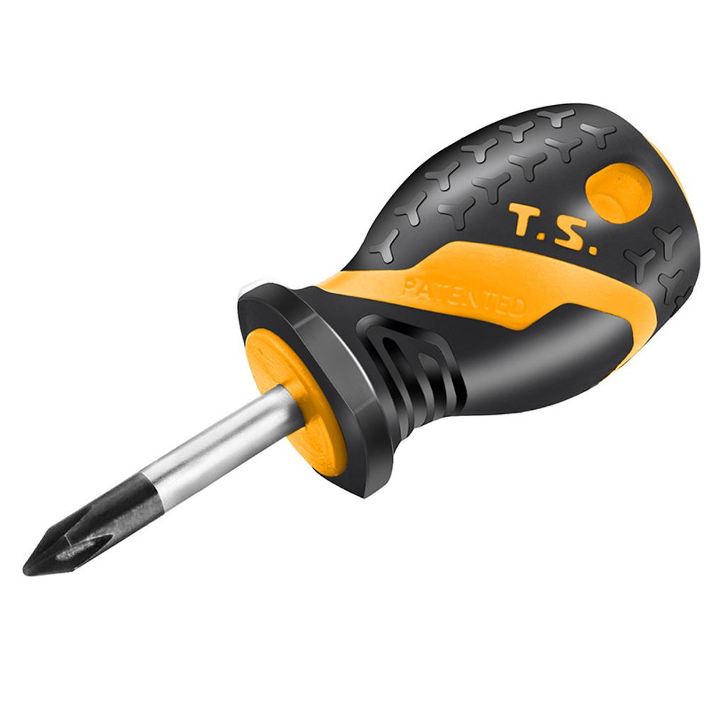 TOLSEN (TT20134) Отвертка крестовая &quot;GRIPro&quot;, Phillips №2, 38 мм