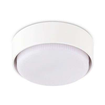 Светильник накладной,  белый,  D83xH24, 3 мм,  под лампу GX53,  IP20