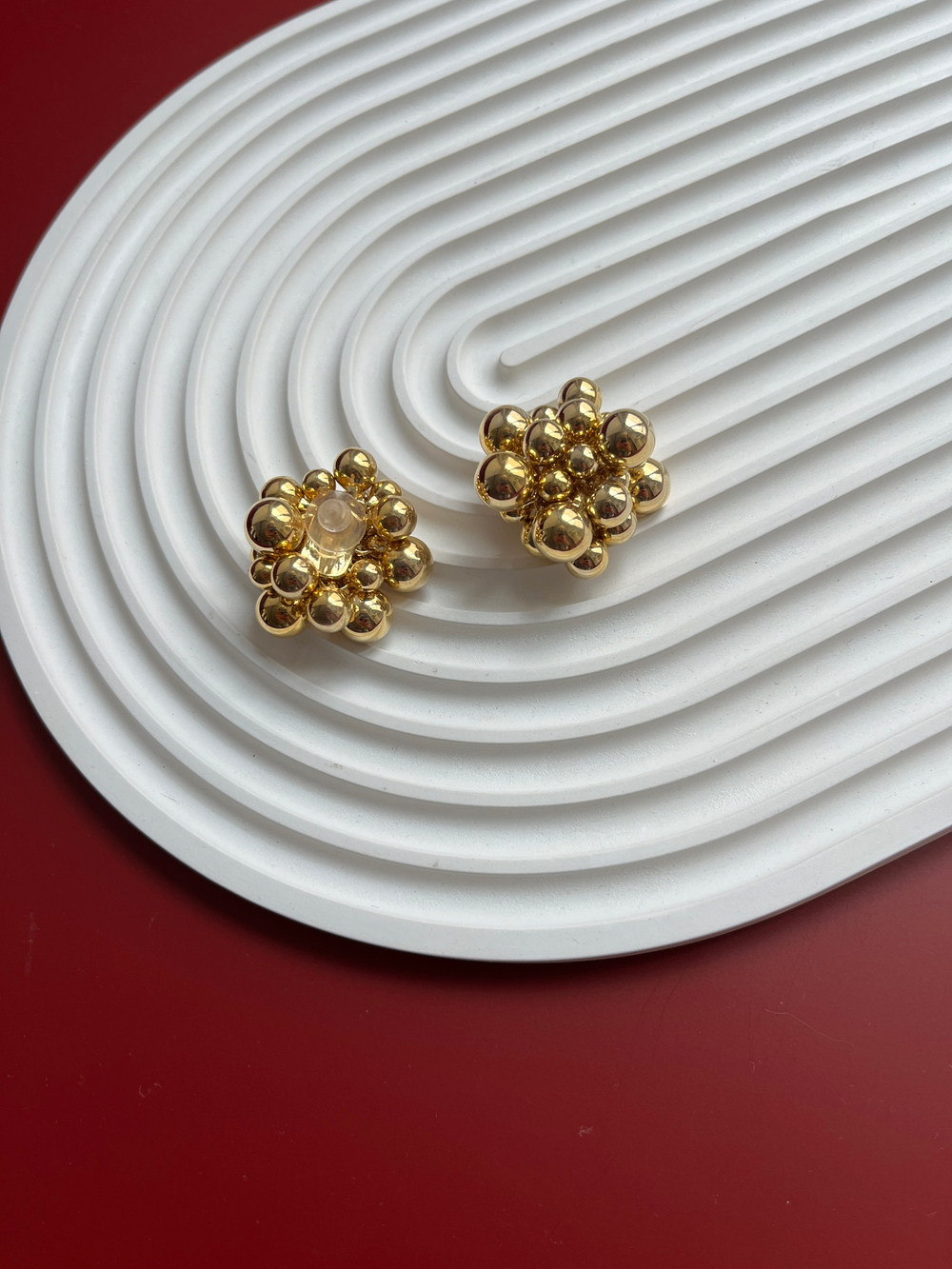 Серьги BALL GOLD
