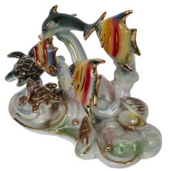 GAEM Фигурка декоративная "Морская композиция", L13 W6,5 H9 см