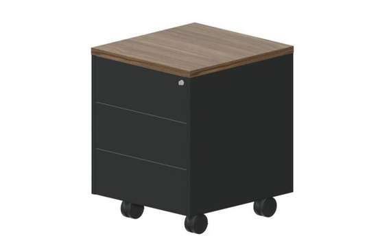 Тумба мобильная (3 ящика, без ручек) 50х53х63,7 см