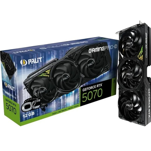 Видеокарта Palit GeForce RTX 5070 GamingPro-S OC 12GB (NE75070T19K9-GB2050U)