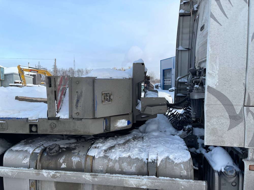 Тверьстроймаш 9939* Полуприцеп тяжеловоз 4 оси 993941-0023 (Раздвижной)