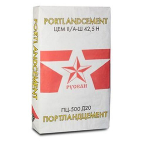 Смесь цементная Русеан ПЦ М-500 Д20 40 кг