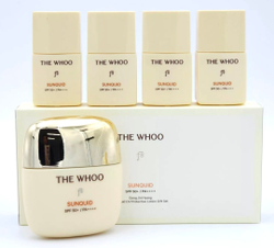 Солнцезащитный лосьон THE WHOO Gongjinhyang Sunquid UV Protective Lotion.