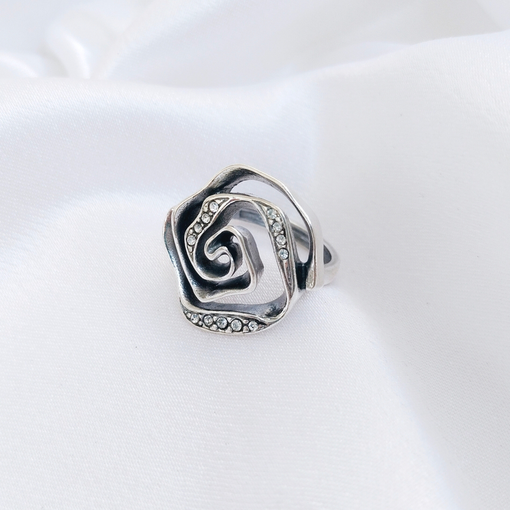 "Глоу" кольцо в серебряном покрытии из коллекции "Эйфория" от Jenavi