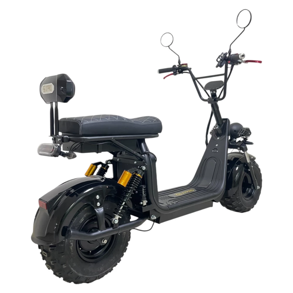 Электроскутер Citycoco GT X7 PRO Черный (2000W) Off Road